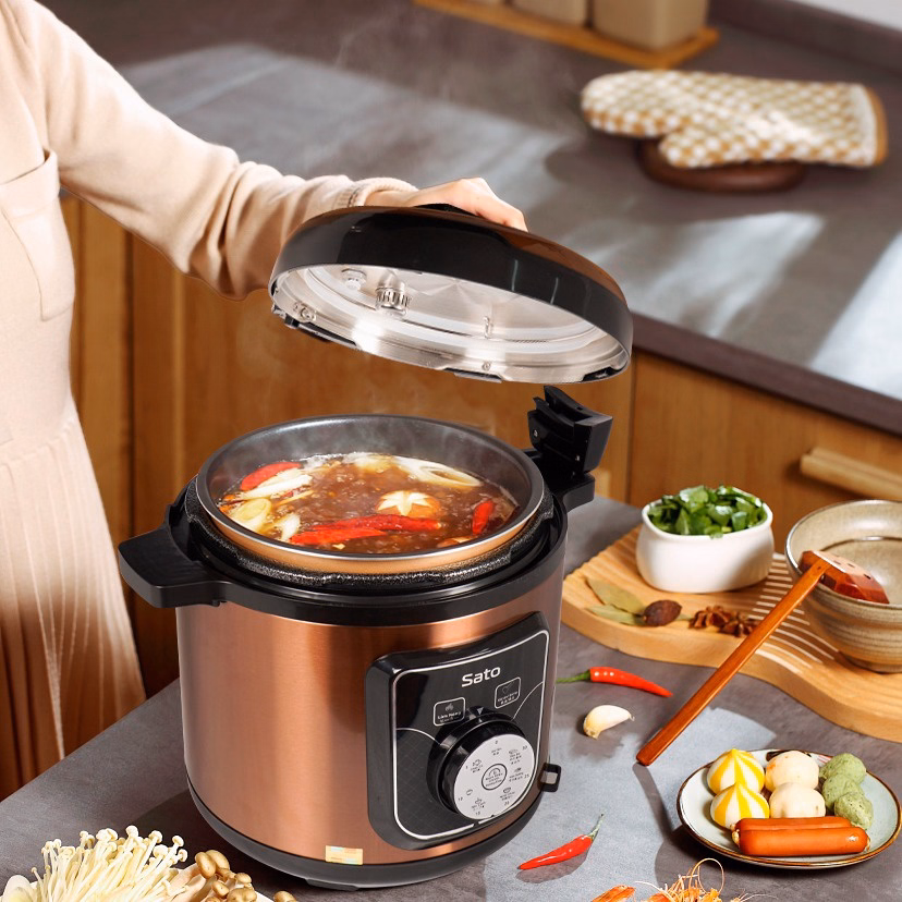 Nồi Áp Suất Đa Năng Satoalpha 6As039 6.0L - Sato - Ảnh 3