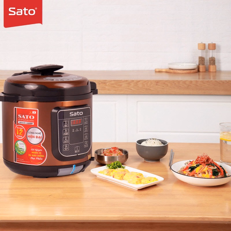 Nồi Áp Suất Đa Năng 6As039.D - Sato - Ảnh 3