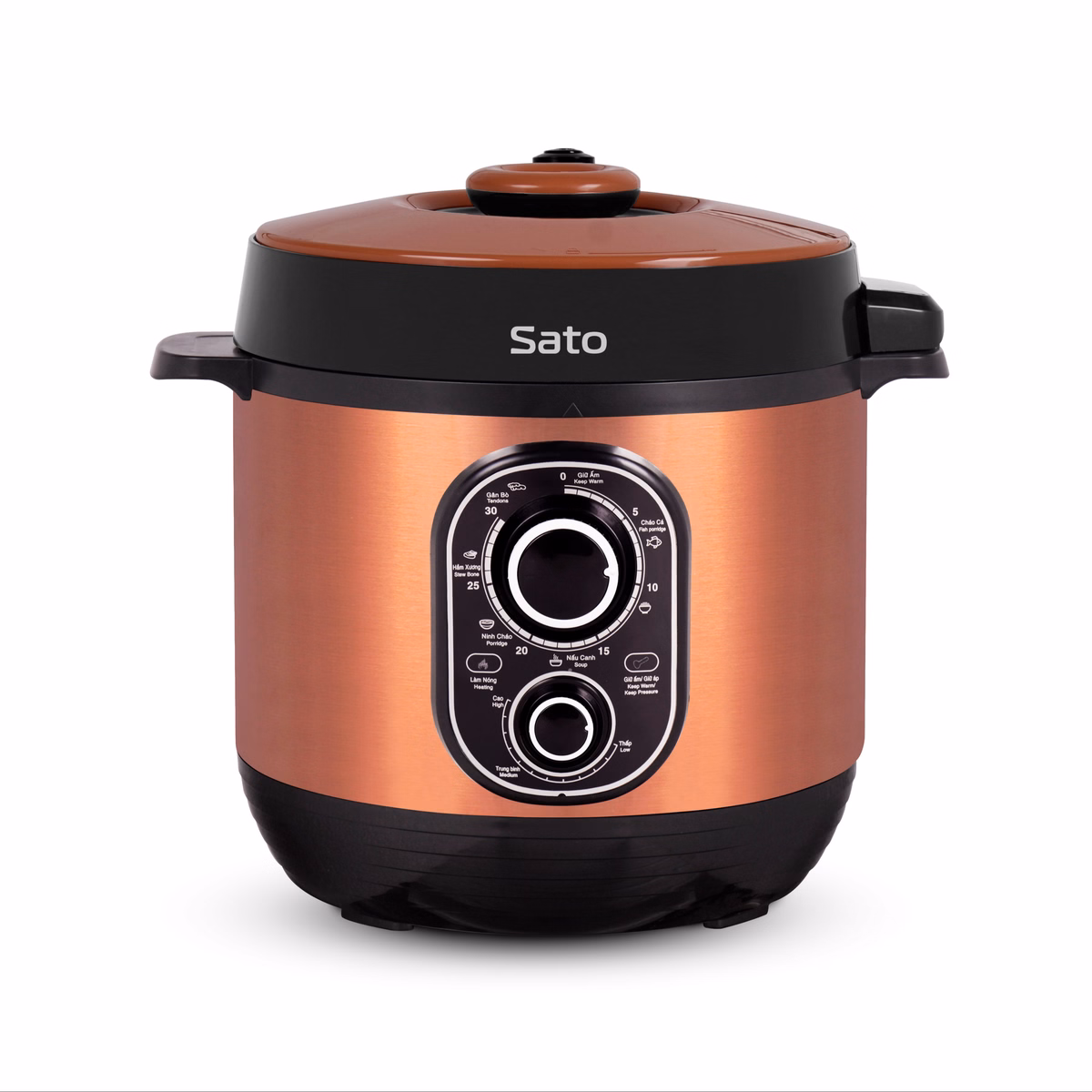 Nồi Áp Suất Đa Năng 6As052 6.0L - Sato - Ảnh 2