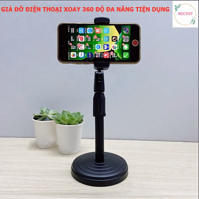 Giá Đỡ Điện Thoại Xoay 360 Độ Giải Trí Quay Phim, Ghi Hình Đa Dụng Ctb92 – Bechip