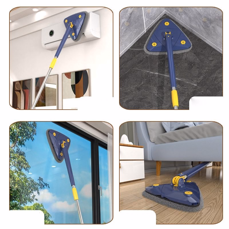 Chổi Lau Nhà Đa Năng Hình Tam Giác - Su - Ảnh 7