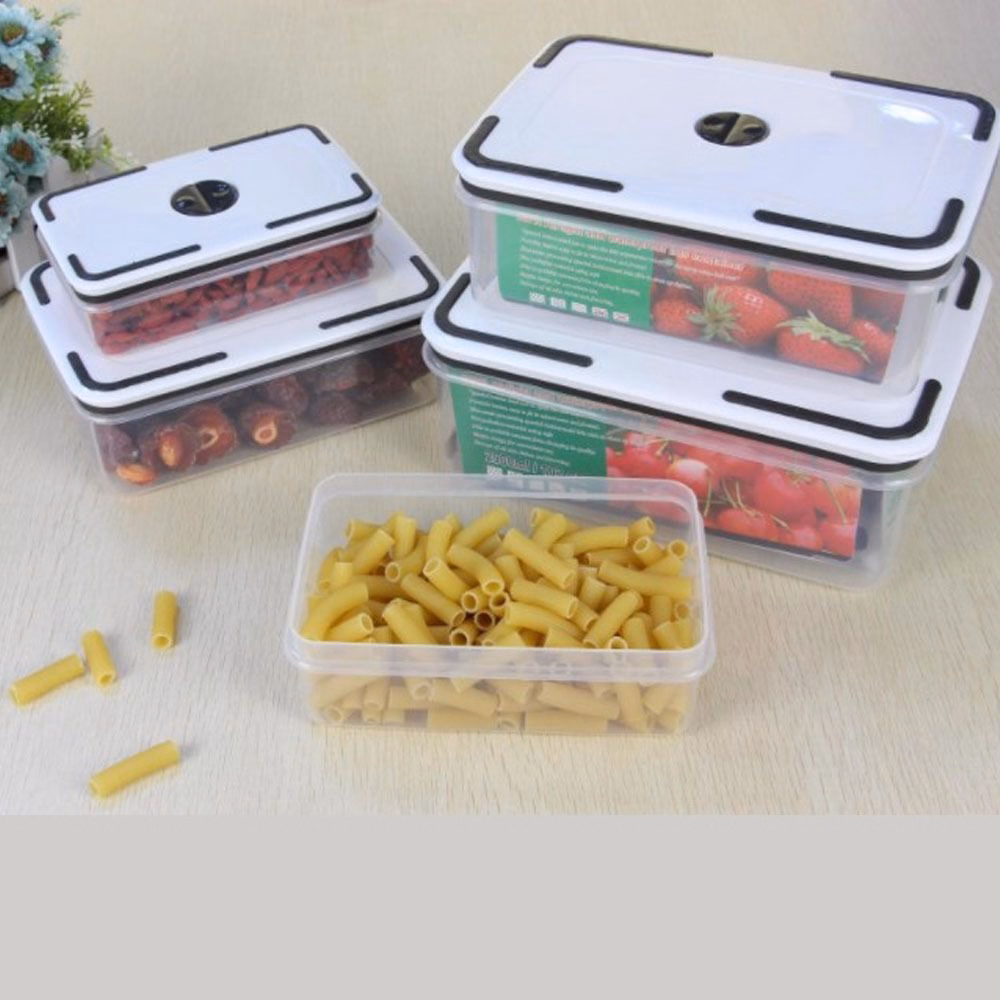 Bộ 5 Hộp Nhựa Đựng Thực Phẩm Chữ Nhật - Su - Ảnh 5