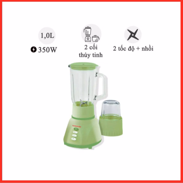 Máy Xay Sinh Tố Sunhouse Siêu Bền, Bảo Hành 12 Tháng Ctb64 - Bechip - Ảnh 8