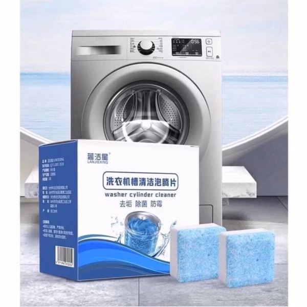 Hộp 12 Viên Vệ Sinh Lồng Máy Giặt Siêu Sạch - Su - Ảnh 8