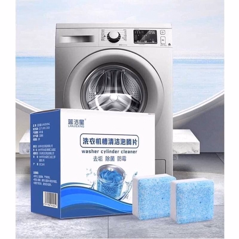 Hộp 12 Viên Vệ Sinh Lồng Máy Giặt Siêu Sạch - Su - Ảnh 8