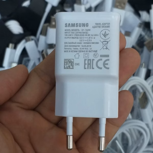 Củ Sạc Samsung 2A Zin - Silver - Ảnh 3