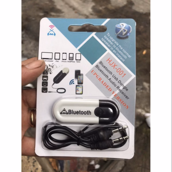 Usb Bluetooth Hjx-001 Biến Loa Thường Thành Loa Bluetooth - Silver