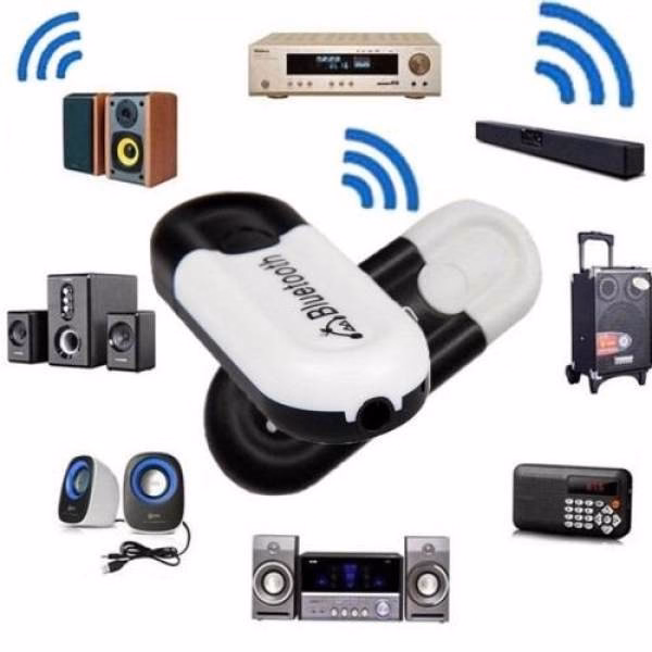 Usb Bluetooth Hjx-001 Biến Loa Thường Thành Loa Bluetooth - Silver - Ảnh 4