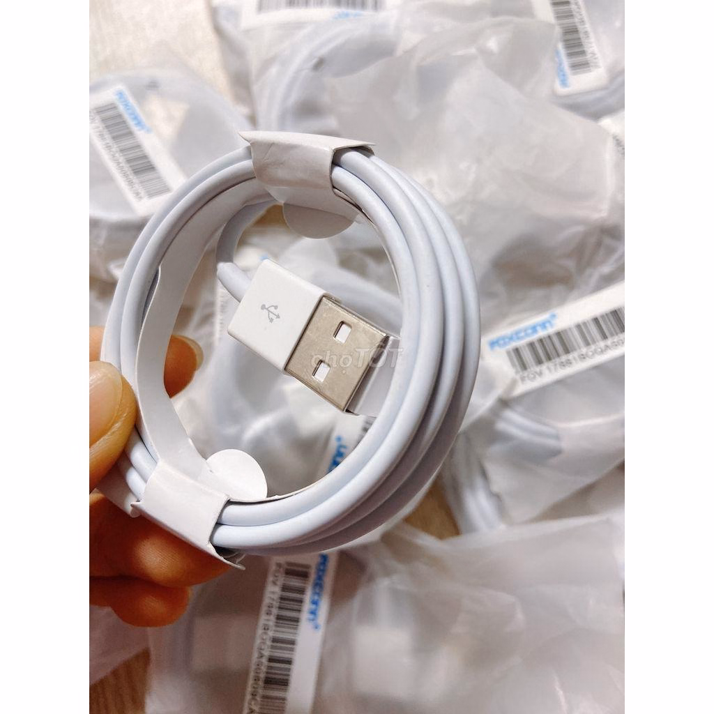 Dây Sạc Iphone (Lightning) Hàng Chuẩn - Silver - Ảnh 3