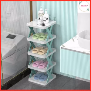 Kệ Để Giày Dép 5 Tầng Chữ X Thông Minh Có Thể Tháo Lắp, Gấp Gọn Ctb72 – Bechip