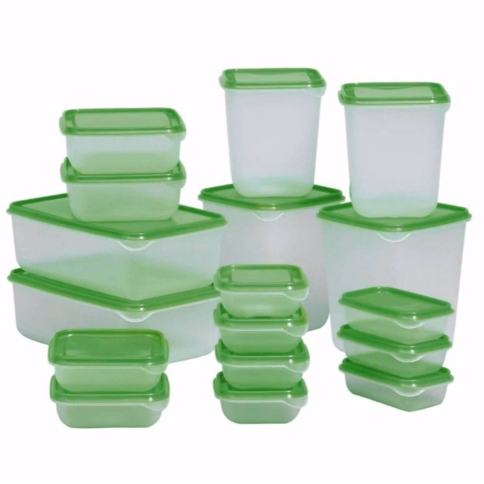 Bộ 17 Hộp Nhựa Đựng Thực Phẩm Ctb176 - Bechip - Ảnh 17