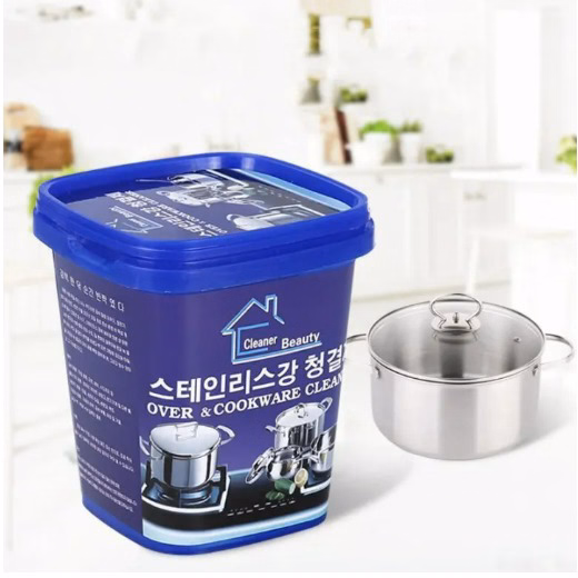 Kem Tẩy Rữa, Đánh Bóng Xoong Nồi, Tẩy Vết Bẩn Đa Năng Hàn Quốc Ctb103 - Bechip - Ảnh 4