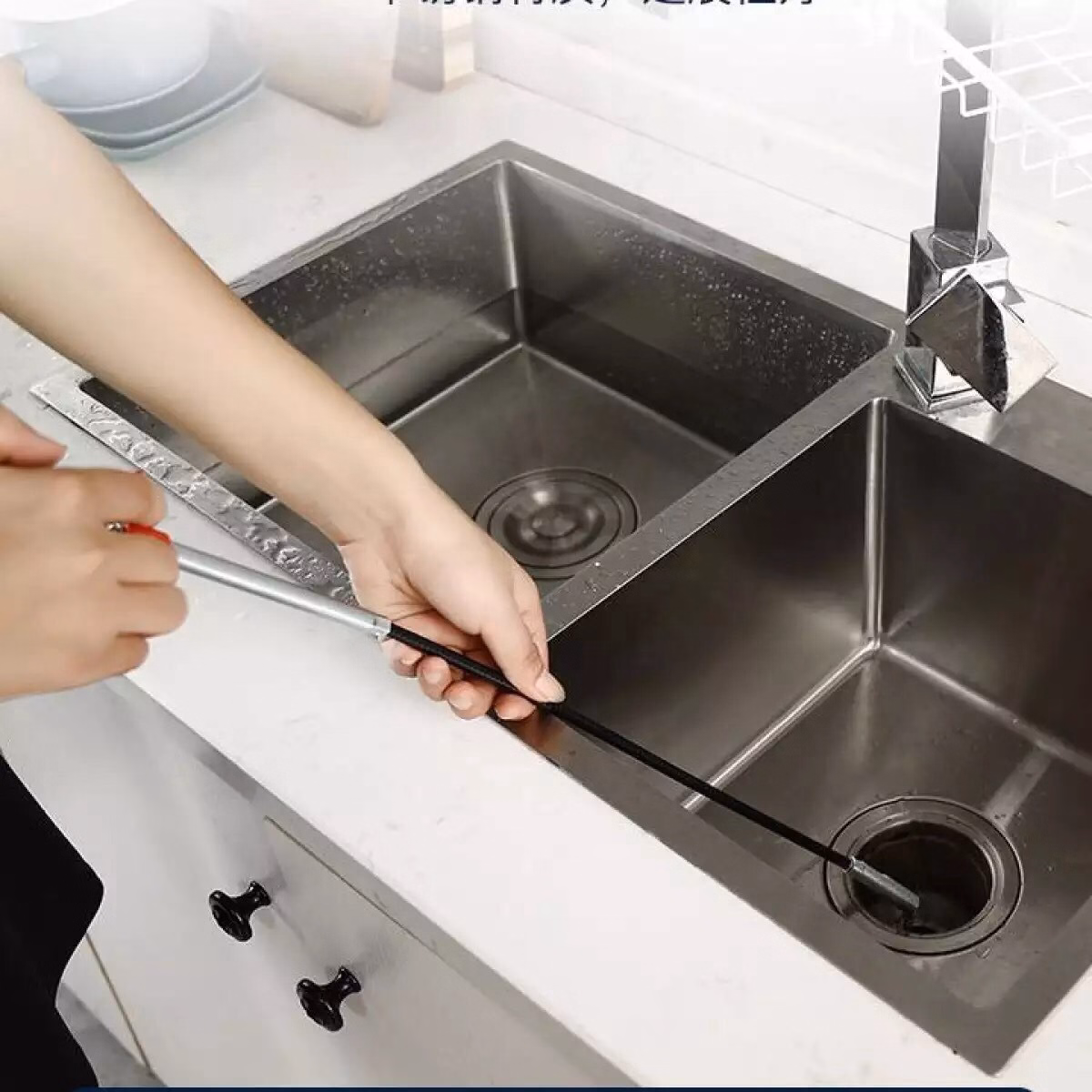 Dây Gắp Thông Cống Tiện Dụng - Silver - Ảnh 3
