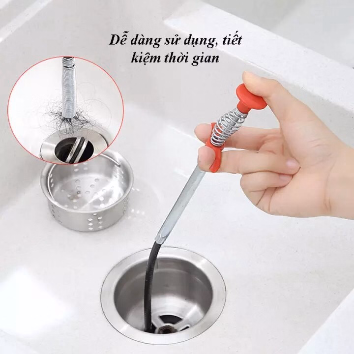 Dây Gắp Thông Cống Tiện Dụng - Silver - Ảnh 4