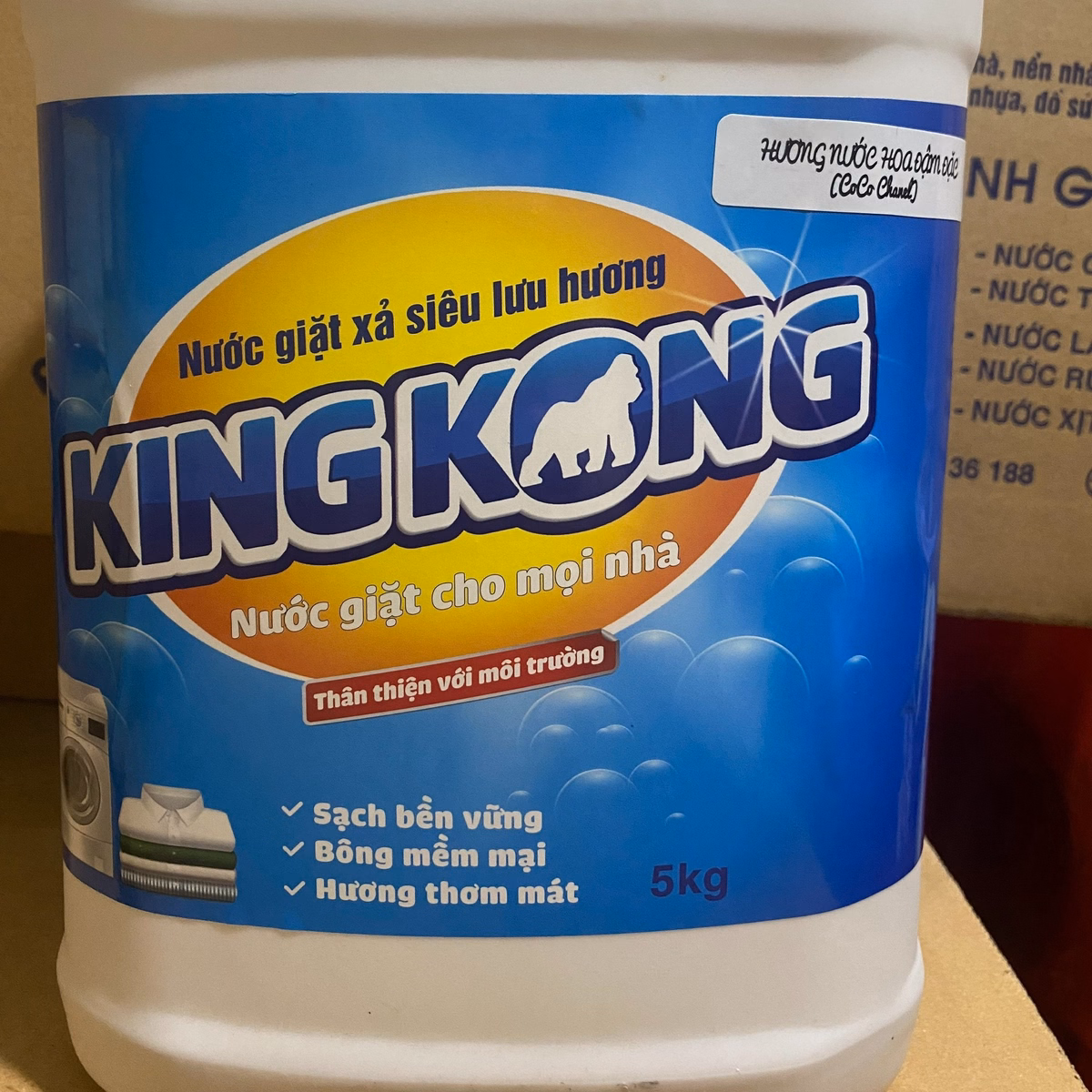 Nước Giặt Giả Hữu Cơ G2 Kingkong 100% Nguyên Liệu Hệ Hữu Cơ An Toàn Cho Da Thân Thiện Môi Trường - Ảnh 2