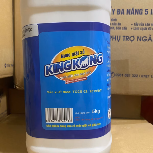 Nước Giặt Giả Hữu Cơ G2 Kingkong 100% Nguyên Liệu Hệ Hữu Cơ An Toàn Cho Da Thân Thiện Môi Trường - Ảnh 4
