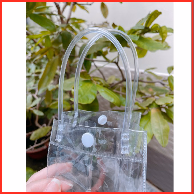 Combo 2 Túi Đựng Ly Giữ Nhiệt, Túi Đựng Bình Nước Trong Suốt Ctb120 - Bechip - Ảnh 4