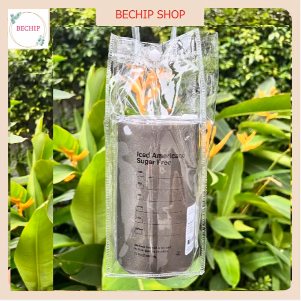 Combo 2 Túi Đựng Ly Giữ Nhiệt, Túi Đựng Bình Nước Trong Suốt Ctb120 - Bechip - Ảnh 6