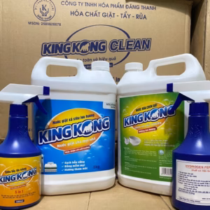 [Combo] Tẩy Đa Năng Kingkong+Nước Giặt Xả Kingkong