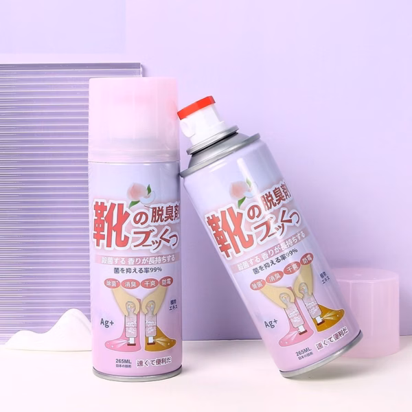 Xịt Khử Mùi Giày 260Ml Màu Hồng/Xanh - Su - Ảnh 5