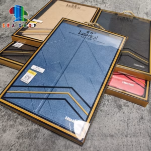 Bao Da Ipad Air , Air 2, Air 3, Air 4, Air 5, Air 6 Hiệu Lishen Thiết Kế Ngăn Cài Thẻ, Nắp Gập 2 Mặt -Seashop