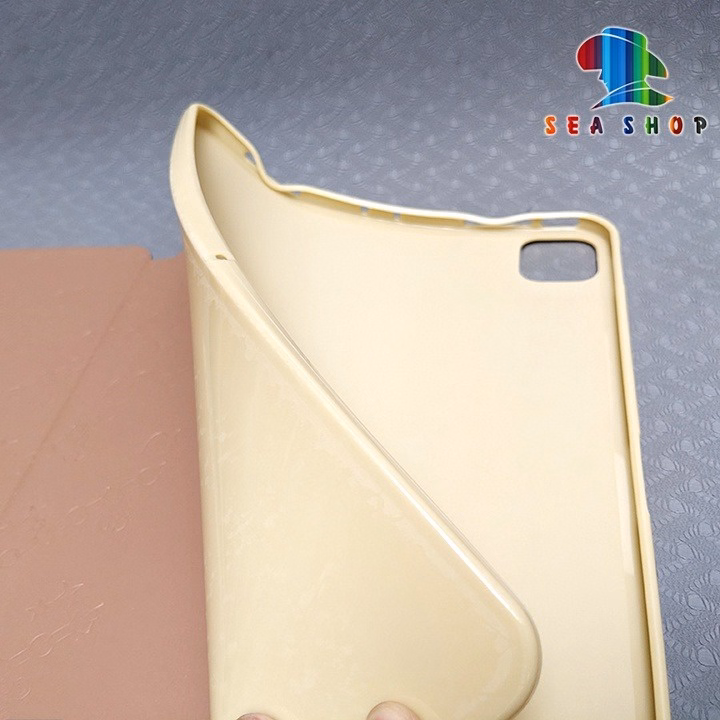 Bao Da Ipad Air , Air 2, Air 3, Air 4, Air 5, Air 6 Hiệu Lishen Thiết Kế Ngăn Cài Thẻ, Nắp Gập 2 Mặt -Seashop - Ảnh 5