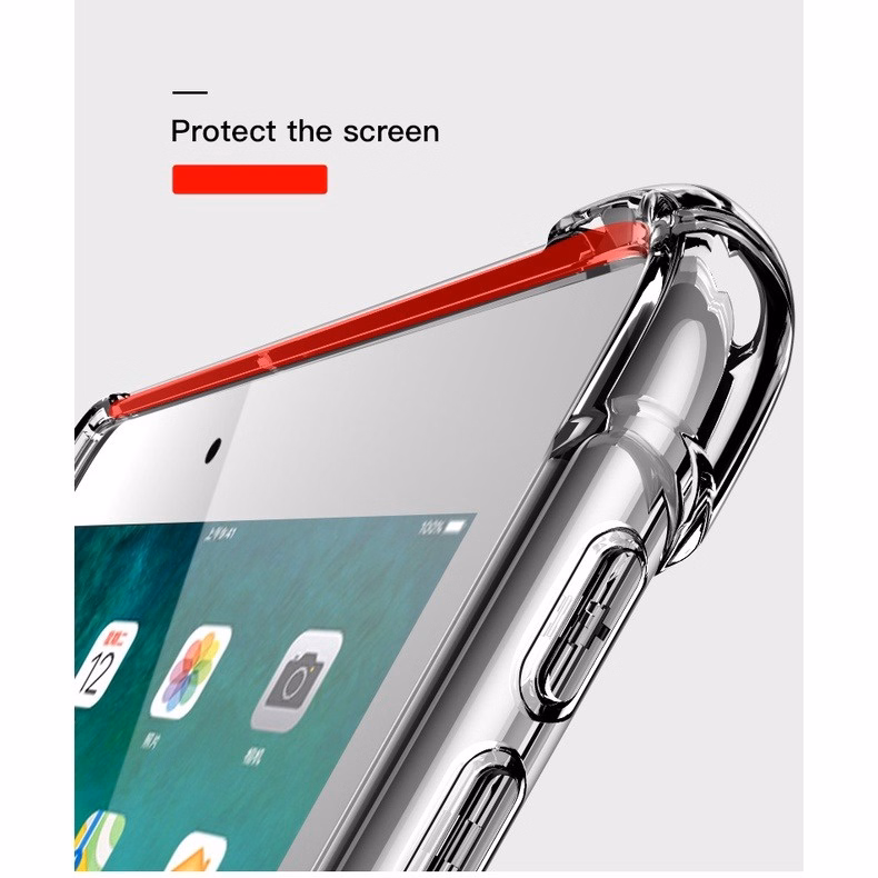 Ốp Lưng Ipad Air , Air 2, Air 3, Air 4, Air 5, Air 6-Nhựa Dẻo Chống Sôc, Trong Suốt Thiết Kế Dày 4 Góc - Sea Shop - Ảnh 6