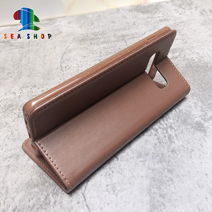 Bao Da Vivo Y15, Y16, Y17 - Chính Hãng Vtz - Thiết Kế Dạng Ví Sang Trọng, Có Ngăn Cài Thẻ - Sea Shop - Ảnh 4