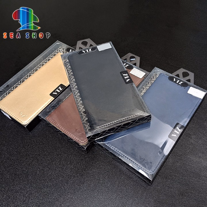 Bao Da Vivo Y11, Y12, Y12S - Chính Hãng Vtz- Thiết Kế Dạng Ví Sang Trọng, Có Ngăn Cài Thẻ - Sea Shop - Ảnh 5