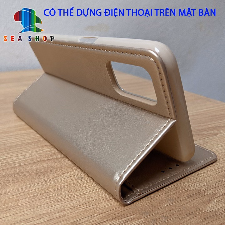 Bao Da Realme C12, C15, C17 - Chính Hãng Vtz Thiết Kế Dạng Ví Sang Trọng, Có Ngăn Cài Thẻ - Sea Shop - Ảnh 3