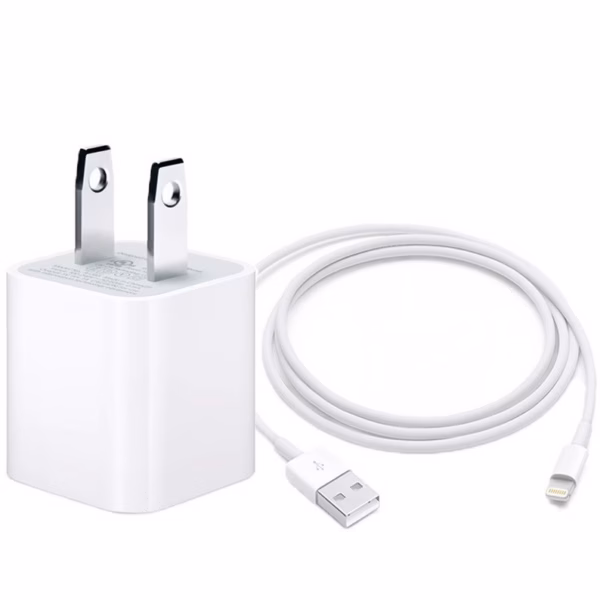 Combo Củ Cáp Sạc Nhanh Iphone (Lightning) - Silver