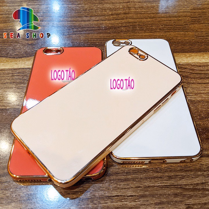 Ốp Lưng Viền Vuông Iphone 8 Plus, Ip8-Nhựa Dẻo-Viền Bóng-Khoét Lỗ Bảo Vệ Camera-Thiết Kế Hiện Đại - Seasshop - Ảnh 3
