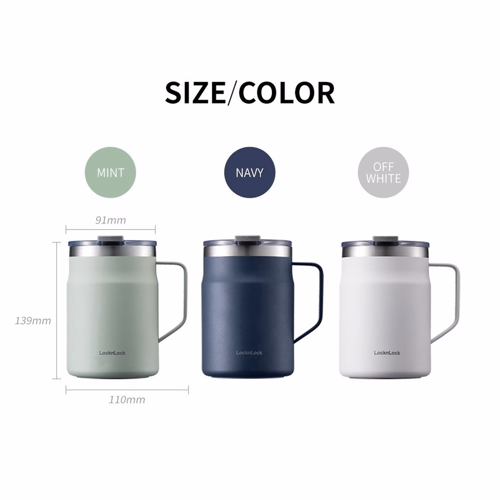 Ca Nước Giữ Nhiệt Metro Mug Lhc4219 475Ml - Lock&Lock