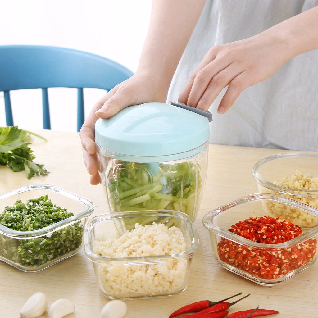 Dụng Cụ Băm Rau Củ Quả 900Ml (125*142Mm) Màu Xanh Cks310Blu - Lock&Lock - Ảnh 5