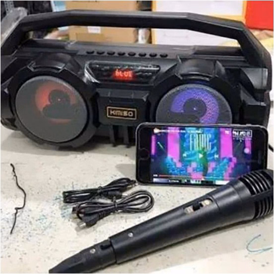 Loa Karaoke Bluetooth Tặng Kèm Micro Hát Misiko S1 Ctb197 - Bechip - Ảnh 8