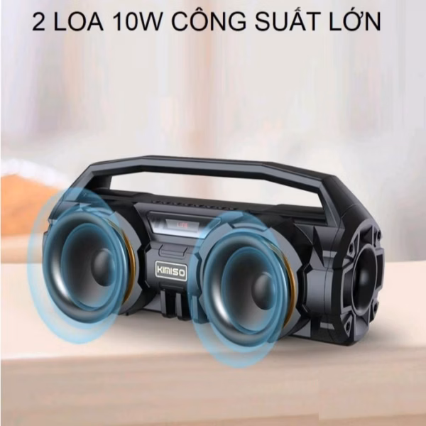 Loa Karaoke Bluetooth Tặng Kèm Micro Hát Misiko S1 Ctb197 - Bechip - Ảnh 9
