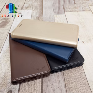 Bao Da Oppo A12, A12E - Chính Hãng Vtz - Thiết Kế Dạng Ví Sang Trọng, Có Ngăn Cài Thẻ - Sea Shop