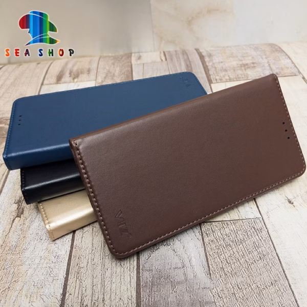 Bao Da Oppo Reno 3 - Chính Hãng Vtz - Thiết Kế Dạng Ví Sang Trọng, Có Ngăn Cài Thẻ - Sea Shop