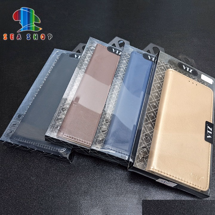 Bao Da Xiaomi Redmi Note 9 Pro, Note 9 Pro Max - Chính Hãng Vtz - Thiết Kế Dạng Ví Sang Trọng, Có Ngăn Cài Thẻ - Sea Shop - Ảnh 5