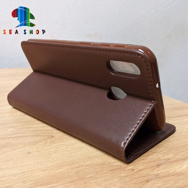 Bao Da Samsung A21S - Chính Hãng Vtz - Thiết Kế Dạng Ví Sang Trọng, Có Ngăn Cài Thẻ - Sea Shop - Ảnh 2