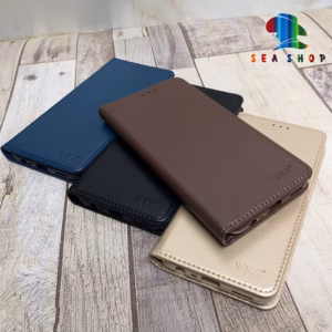 Bao Da Samsung A21S - Chính Hãng Vtz - Thiết Kế Dạng Ví Sang Trọng, Có Ngăn Cài Thẻ - Sea Shop