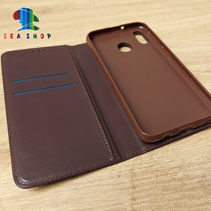 Bao Da Oppo A15, A15S - Chính Hãng Vtz - Thiết Kế Dạng Ví Sang Trọng, Có Ngăn Cài Thẻ - Sea Shop - Ảnh 2