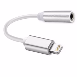 Cáp Chuyển Tai Nghe Lightning(Iphone) Ra 3.5Mm - Silver