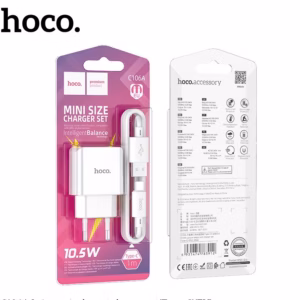 Bộ Sạc Hoco C 106A Type-C 10.5W - Silver