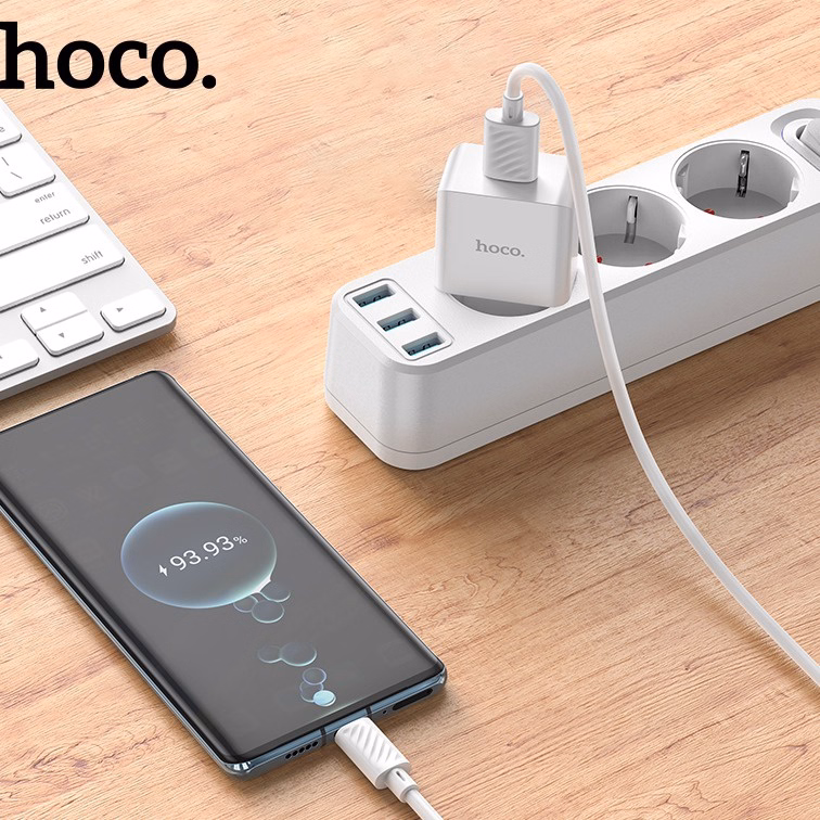 Bộ Sạc Hoco C 106A Type-C 10.5W - Silver - Ảnh 3