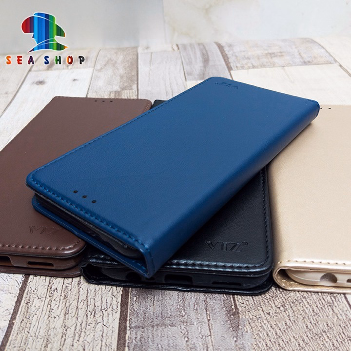 Bao Da Samsung A50, A50S Chính Hãng Vtz Thiết Kế Dạng Ví Sang Trọng, Có Ngăn Cài Thẻ - Sea Shop
