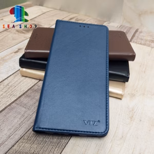 Bao Da Samsung A54 4G-5G - Chính Hãng Vtz - Thiết Kế Dạng Ví Sang Trọng, Có Ngăn Cài Thẻ - Sea Shop