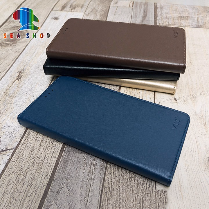 Bao Da Samsung A70, A70S - Chính Hãng Vtz - Thiết Kế Dạng Ví Sang Trọng, Có Ngăn Cài Thẻ - Sea Shop
