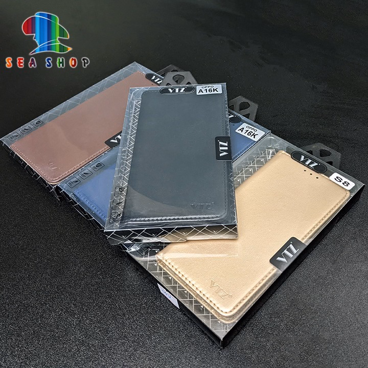 Bao Da Samsung A04, A04S - Chính Hãng Vtz - Thiết Kế Dạng Ví Sang Trọng, Có Ngăn Cài Thẻ - Sea Shop - Ảnh 5