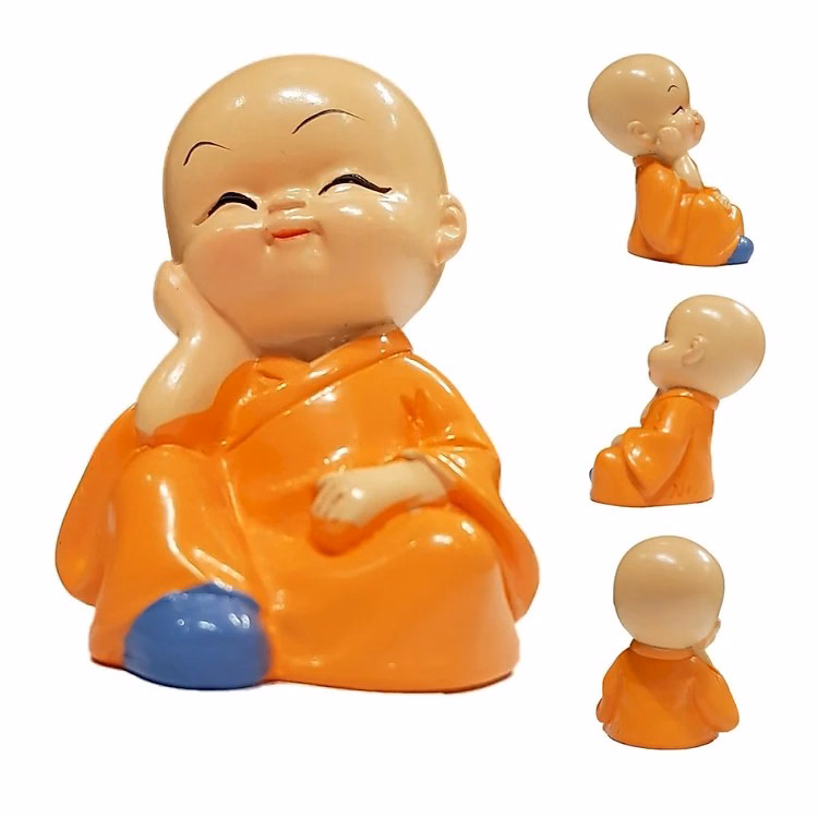 Bộ Tượng Tứ Không, Bộ Tượng Phong Thủy An Nhiên Tự Tại Ctb125 - Bechip - Ảnh 11